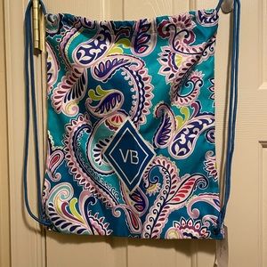 Vera Bradley Waikiki Paisley Drawstring Backpack
